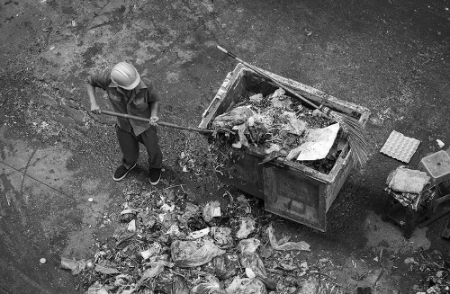 Construction site waste clearance in Merton