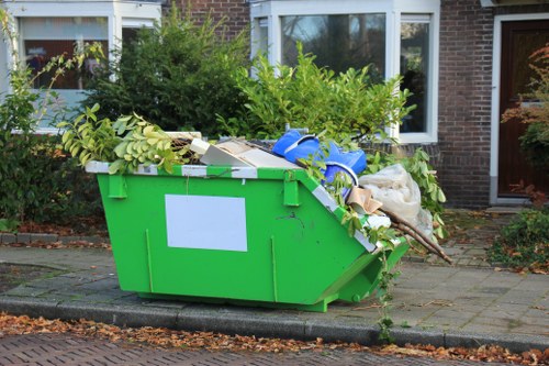 Efficient garage clearance process in action