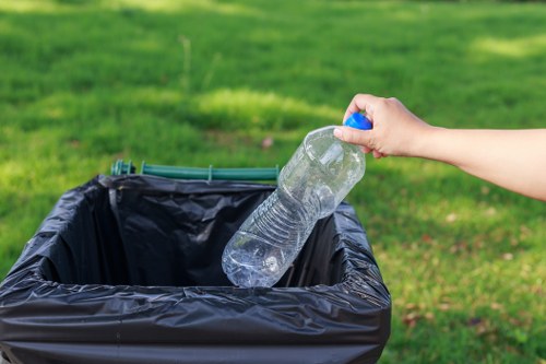 Modern waste management technology in action